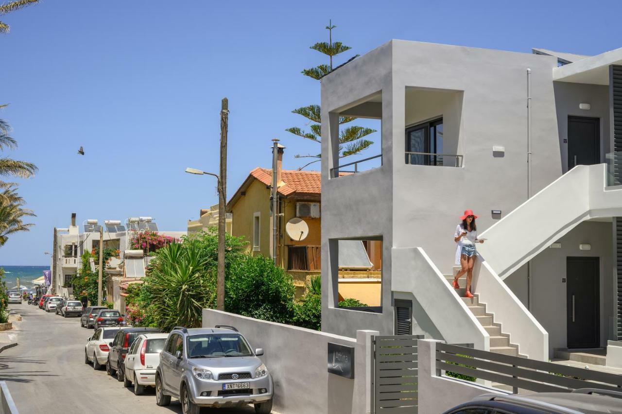 Athina Suites Luxury Suites Near The Sea Platanias ปลาเตเนียส ภายนอก รูปภาพ