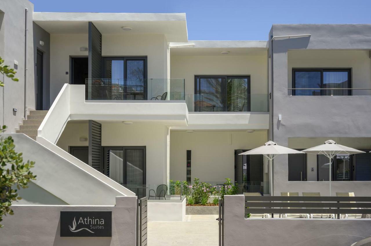 Athina Suites Luxury Suites Near The Sea Platanias ปลาเตเนียส ภายนอก รูปภาพ